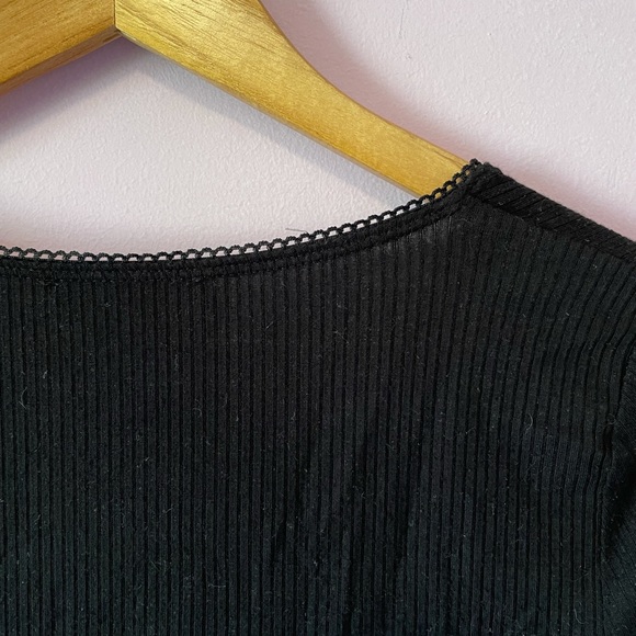 • F21 surplus ribbed bodysuit • - Picture 7 of 10